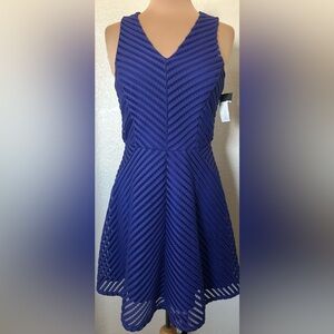 Mossimo Supply Co. Navy Sleeveless Mini Dress